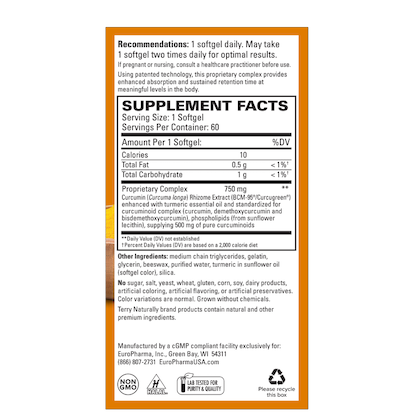 Terry Naturally CuraMed 750 mg