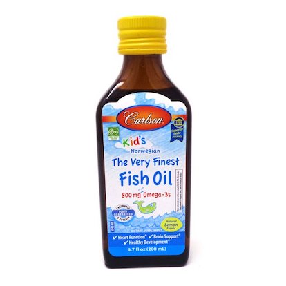 Carlson Kid's Huile de Poisson Norvégienne La Plus Pure 200 ml