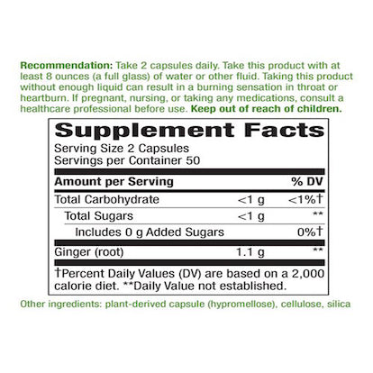 Nature's Way Gingembre Racine