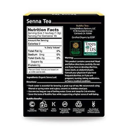 Infusion de séné Buddha Teas