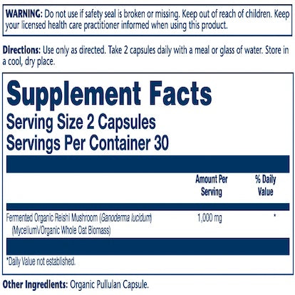 Solaray Reishi fermenté