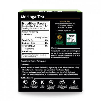 Thé Moringa Buddha Teas
