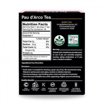 Tisane Pau d'Arco Buddha Teas