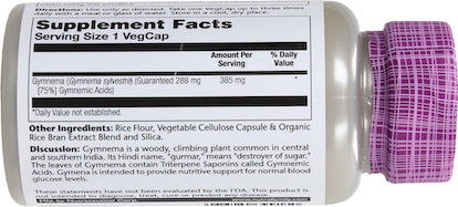 Solaray Extrait de feuilles de gymnema en capsules