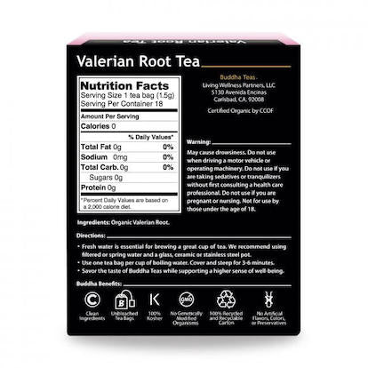 Thé à la valériane Buddha Teas